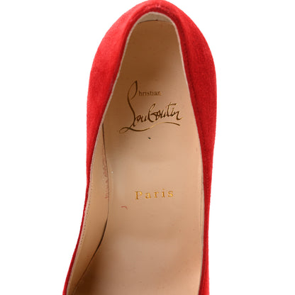 Christian Louboutin Veau Velours Eloise 100 Pumps 36 Loubi 6 of 10