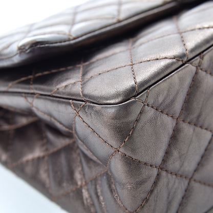 Chanel Metallic Aged Calfskin 2.55 Reissue 226 Flap Bronze 9 of 16