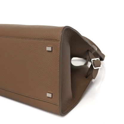 The Row Matte Grained Calfskin Soft Margaux 12 Chevre 9 of 9