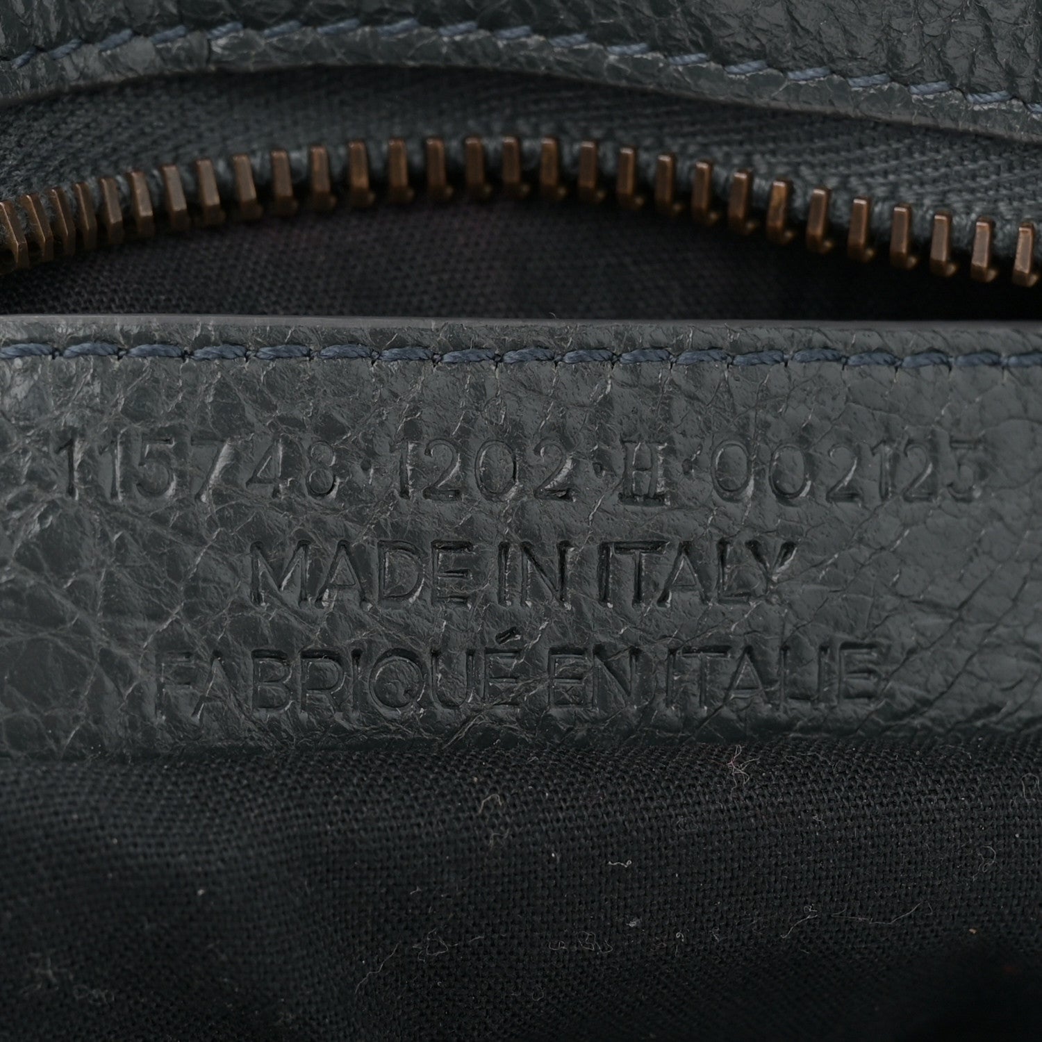 Balenciaga Agneau Classic Hardware City Anthracite 8 of 12