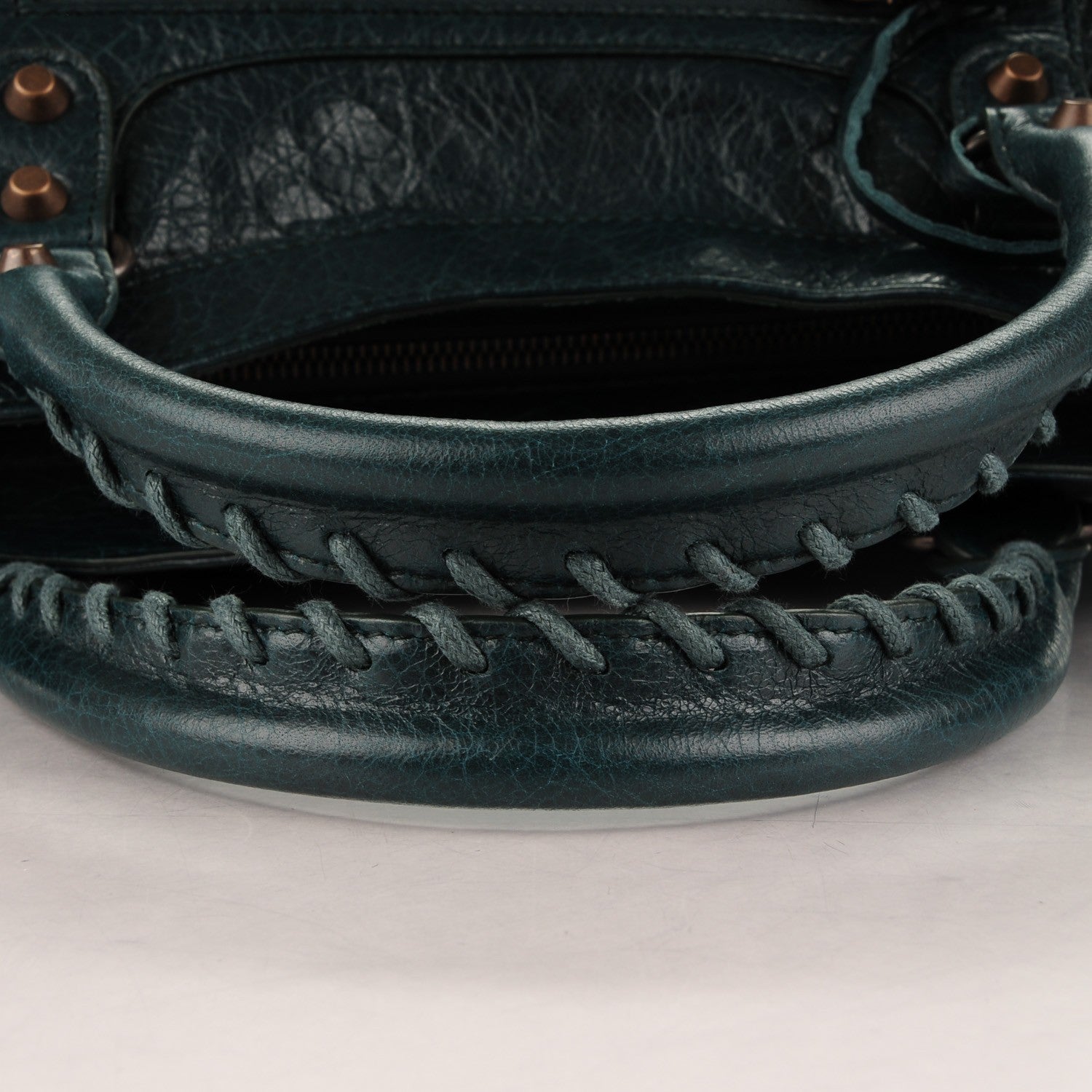 Balenciaga Agneau Classic Hardware Velo Vert Pinede 5 of 8
