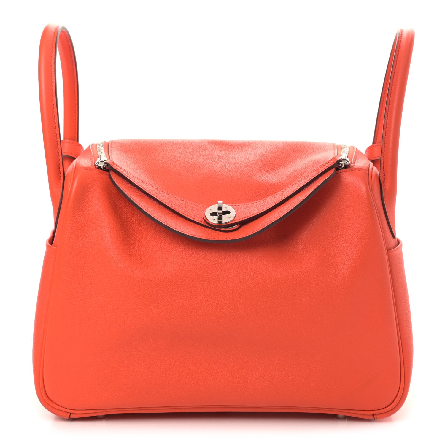 Hermes Evercolor Lindy 30 Orange Poppy 1 of 10