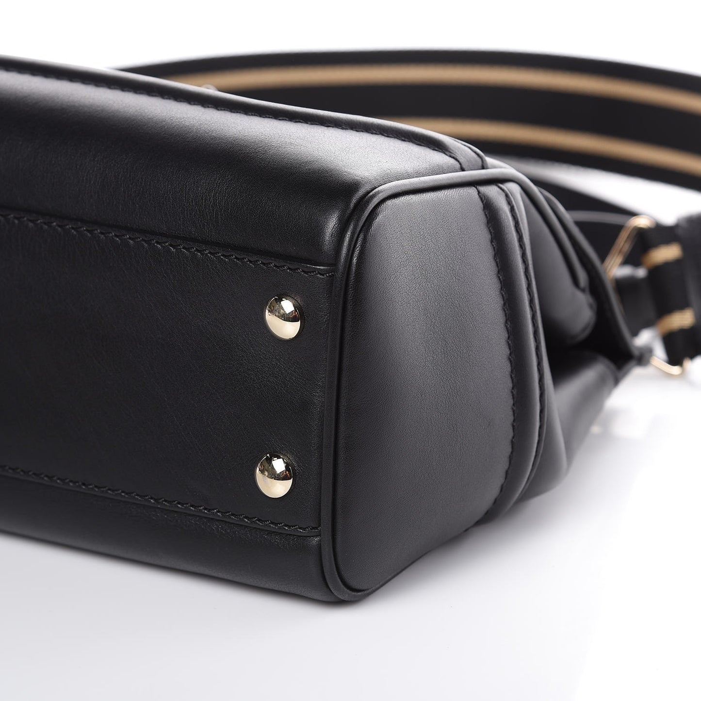 Calfskin Medium Palazzo Empire Bag Black