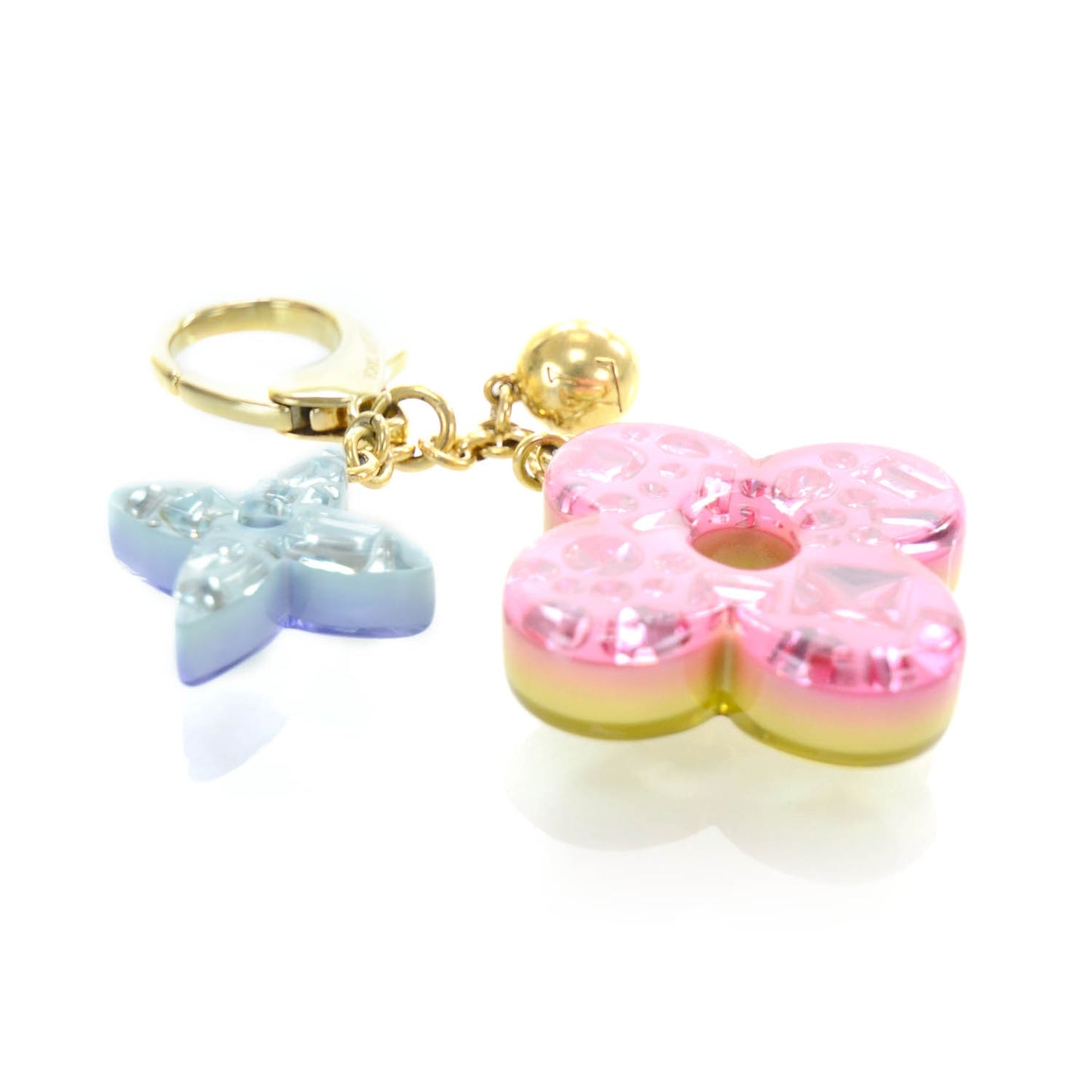 Resin Strass Glam Flower Bag Charm
