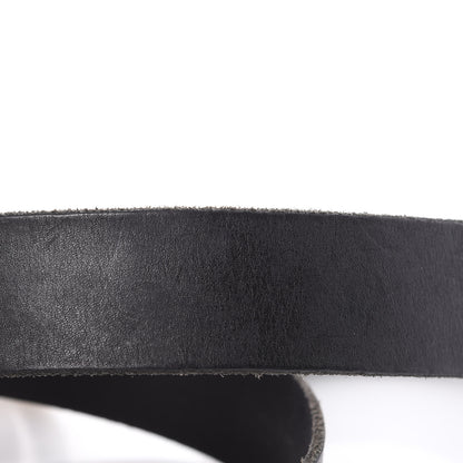 Gucci Faded Calfskin Double G 40mm Belt 100 40 Black 7 of 8