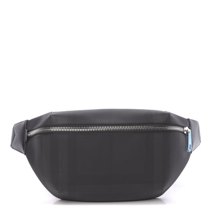 Burberry London Check Medium Bum Bag Dark Charcoal 1 of 11