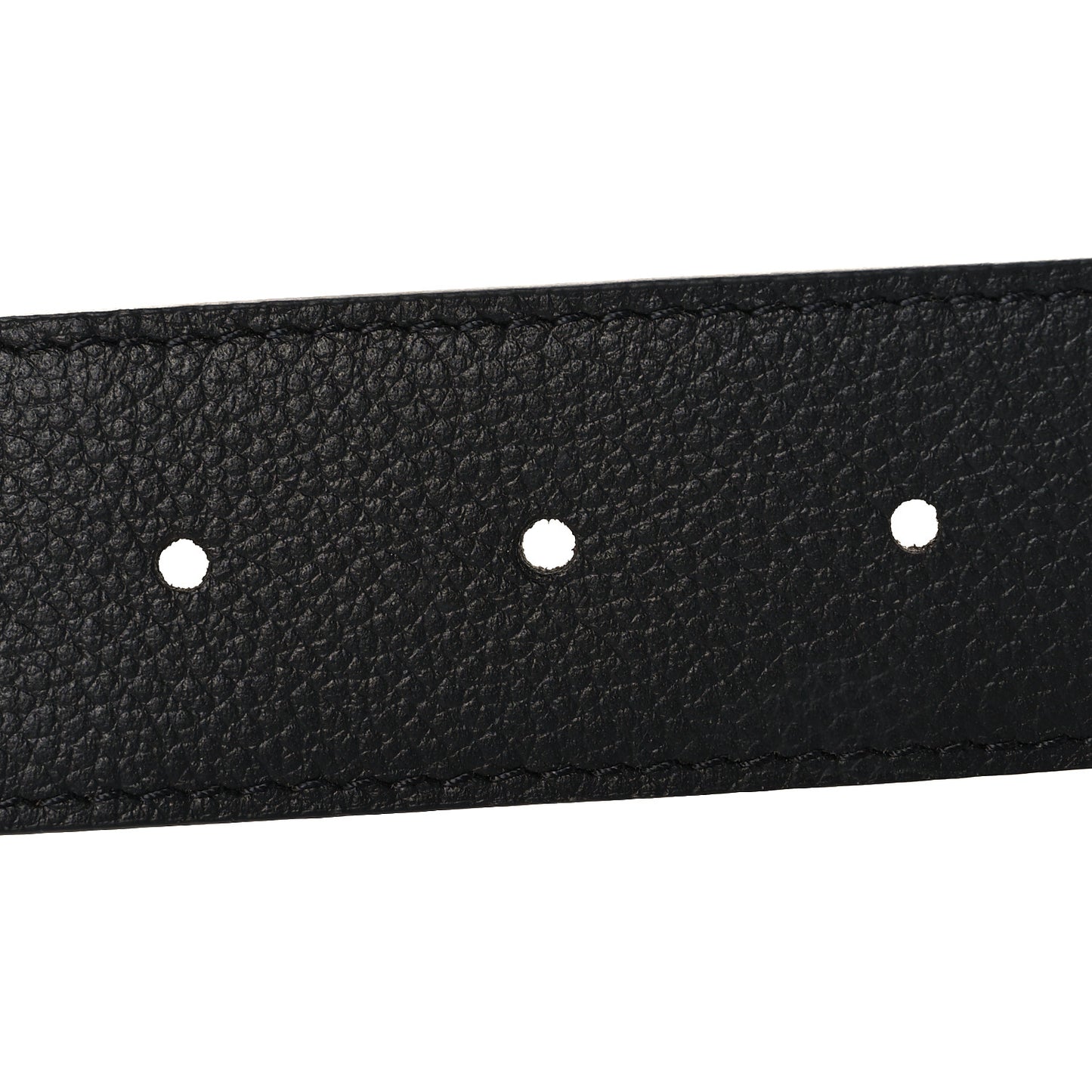 Monogram Epi 35mm LV Circle Reversible Belt 90 36 Black