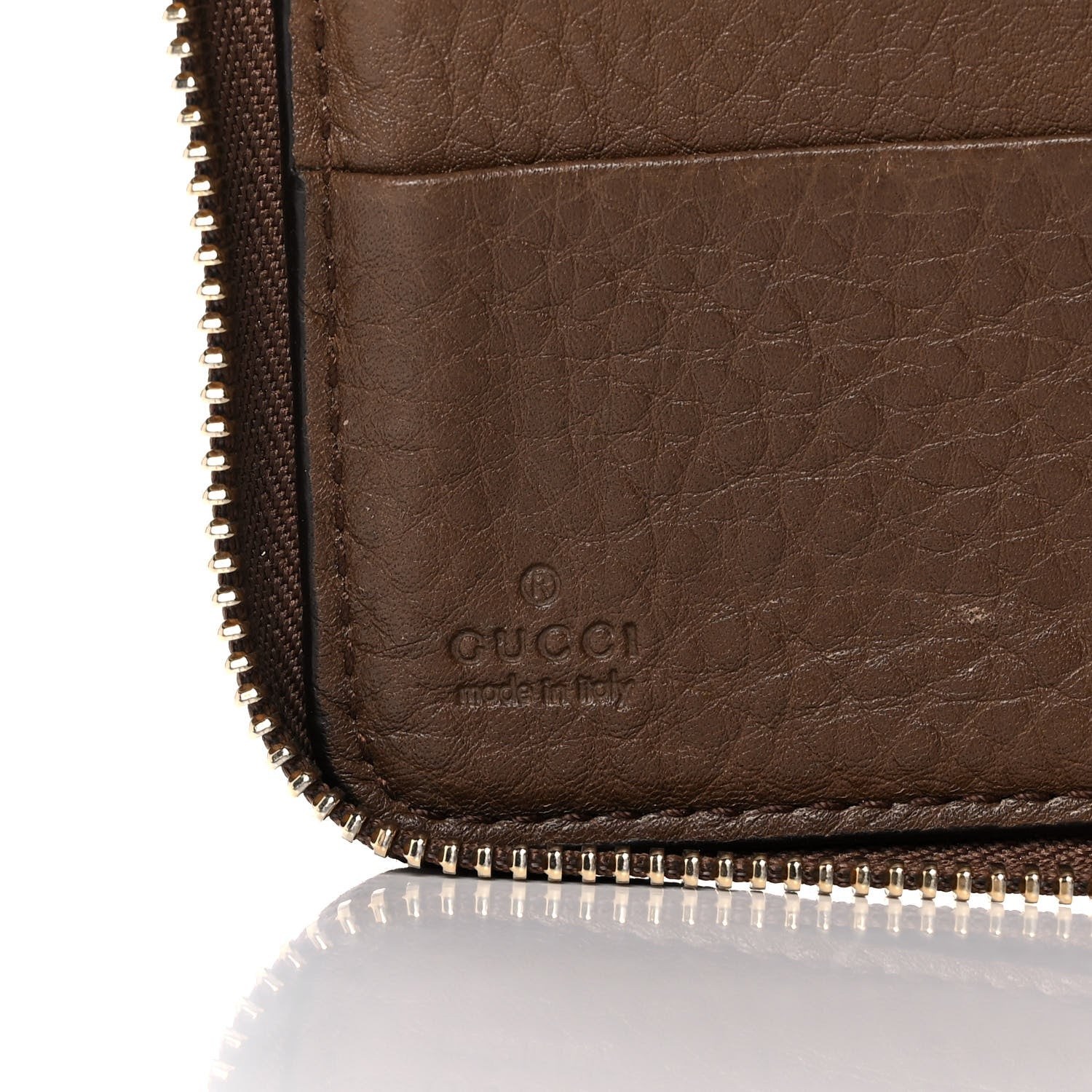 Gucci Cellarius Calfskin Soho Zip Around Organizer Wallet Acero 7 of 11