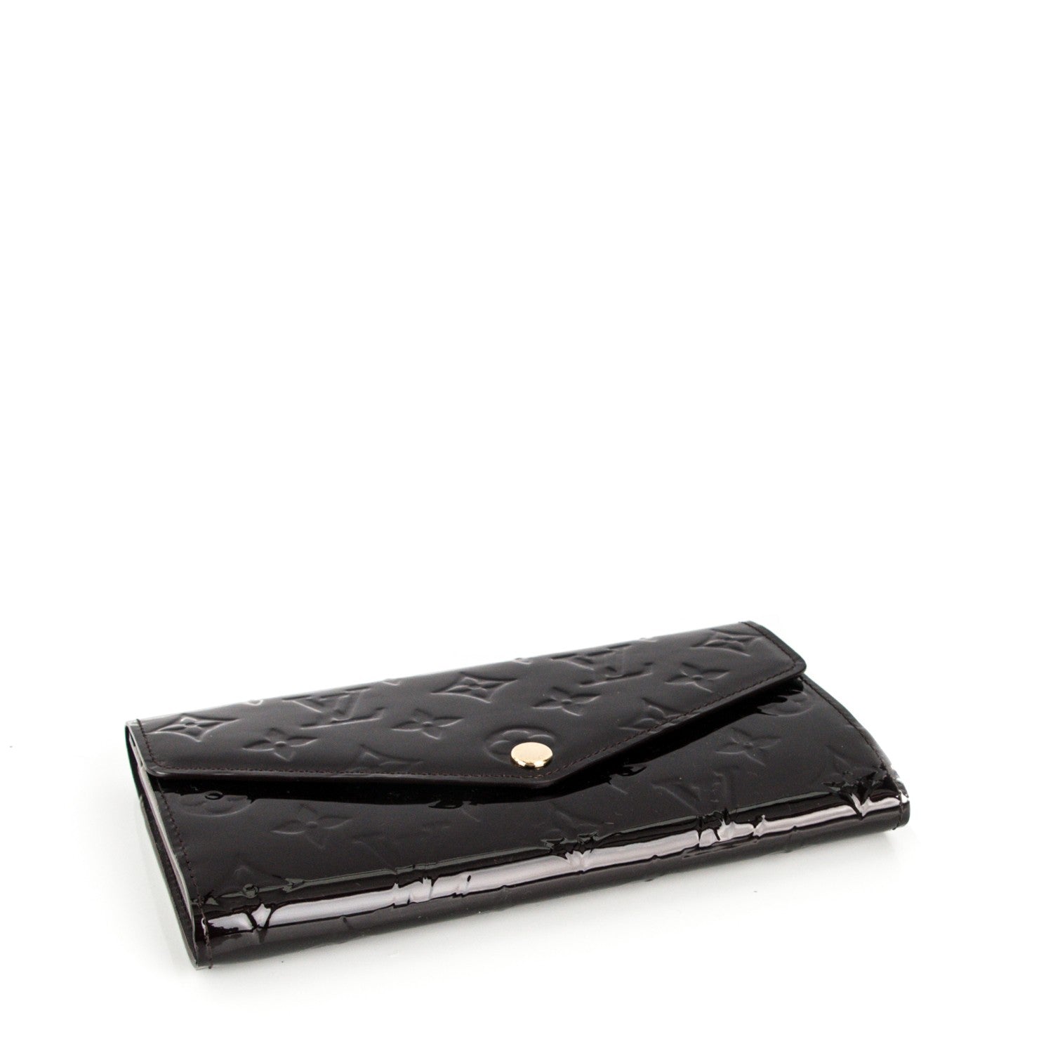 Louis Vuitton Vernis Sarah Wallet NM Amarante 4 of 6