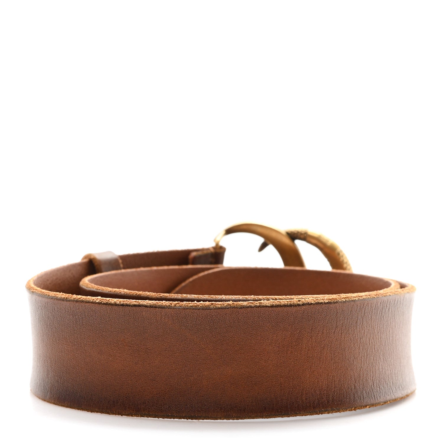 Gucci Faded Calfskin Snake Double G 40mm Belt 70 28 Cuir 2 of 4