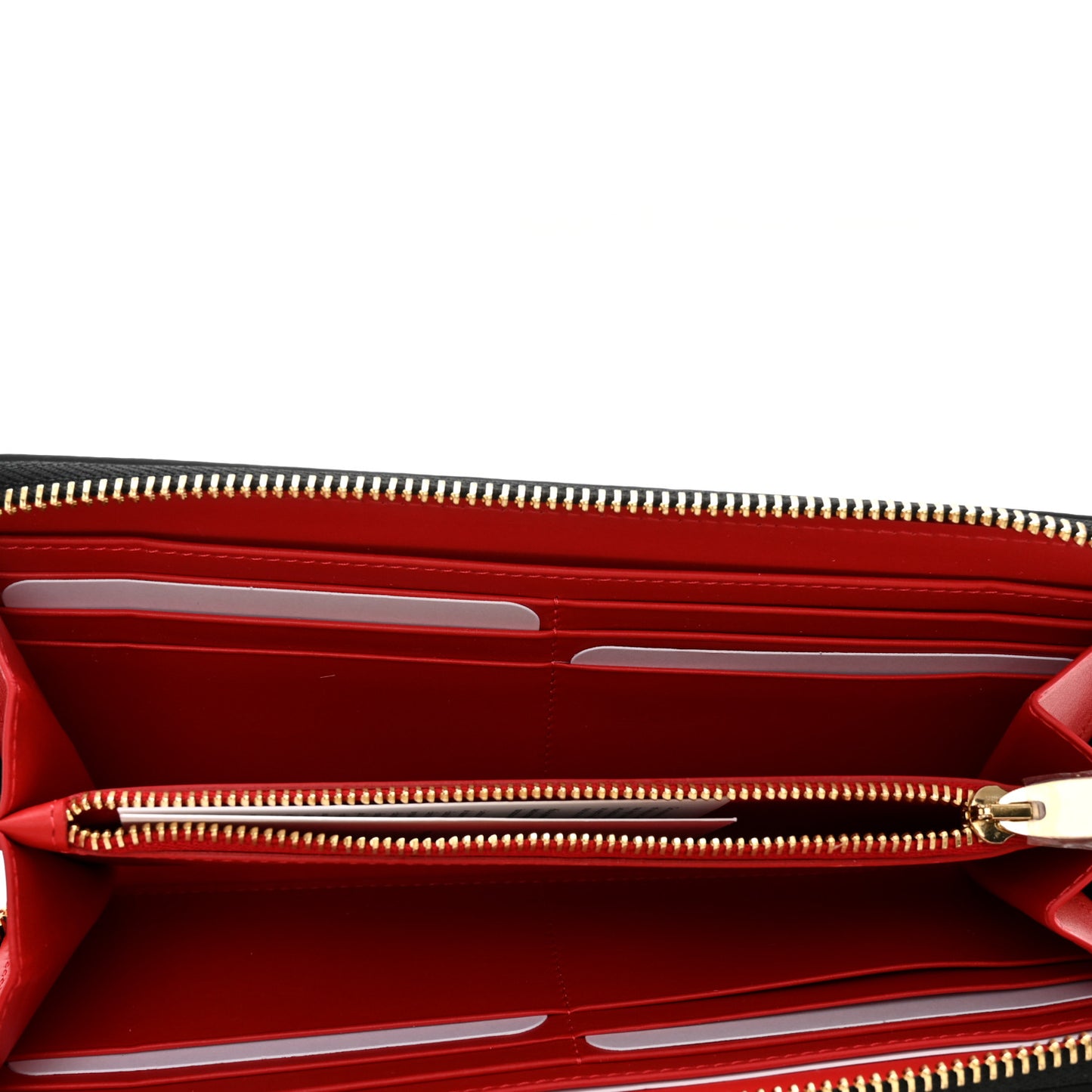 Calfskin Empire Leopard Panettone Zip Around Wallet Brown