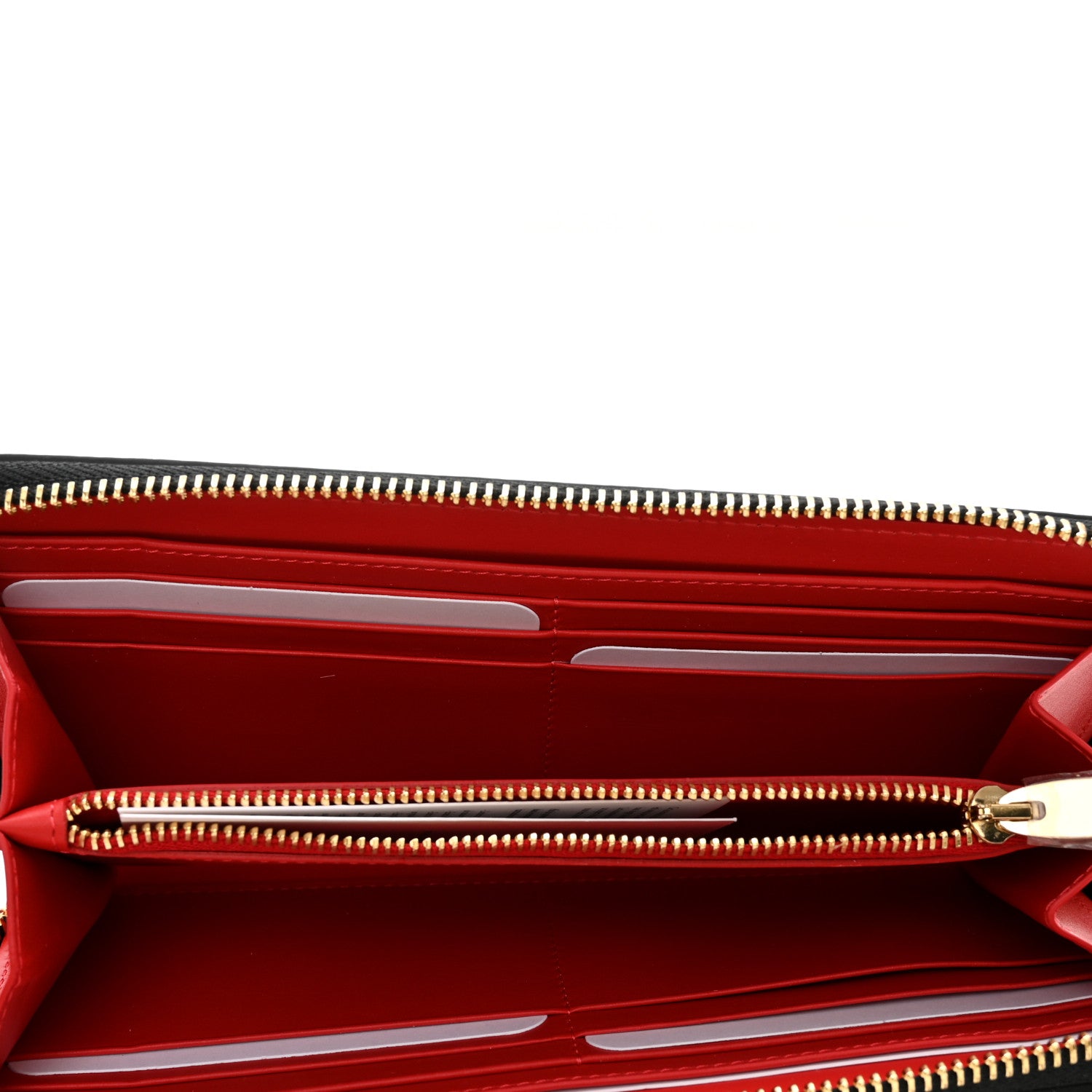 Christian Louboutin Calfskin Empire Leopard Panettone Zip Around Wallet Brown 5 of 10