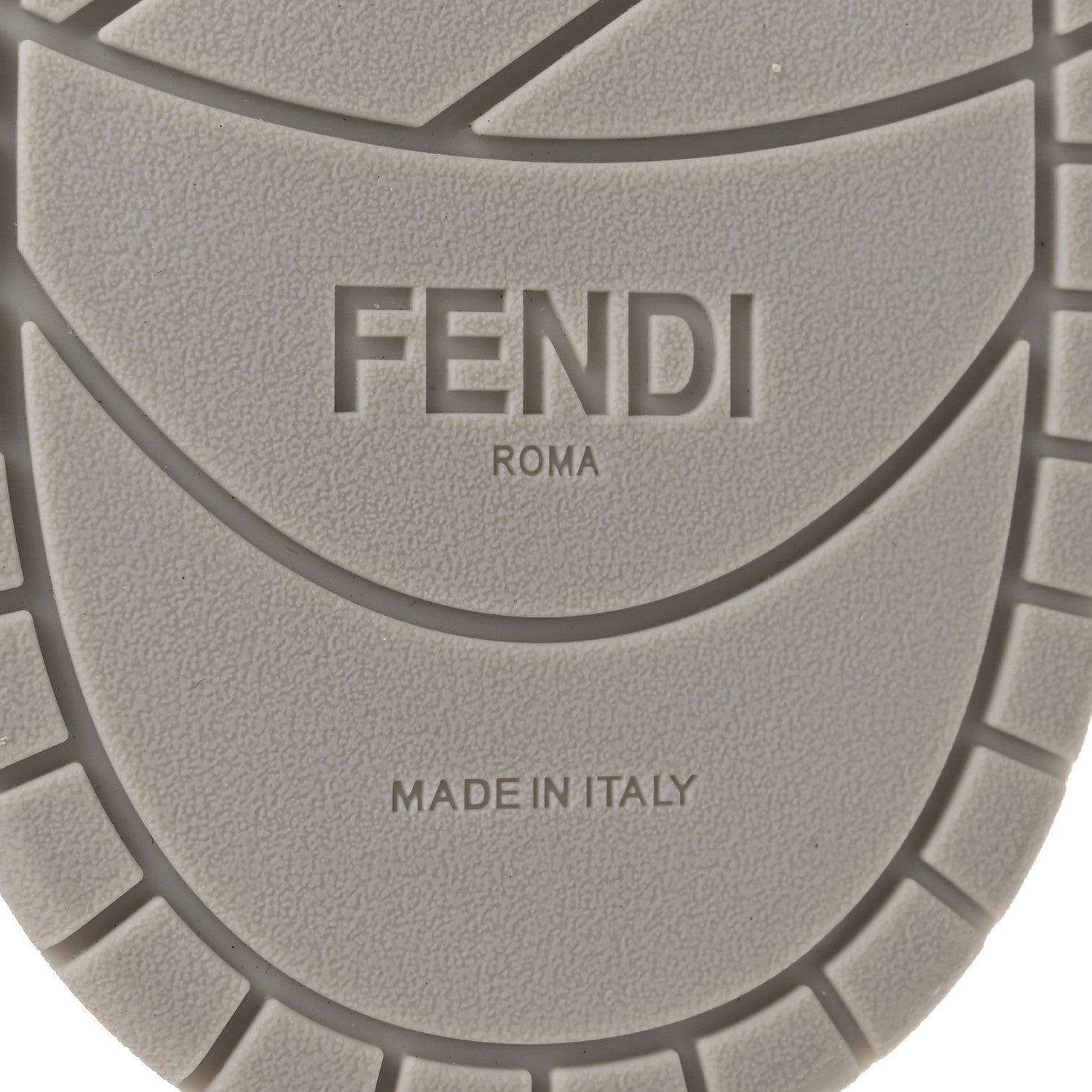 Fendi Calfskin Mens Fendi Match Low Top Sneakers 10.5 White Beige 6 of 8