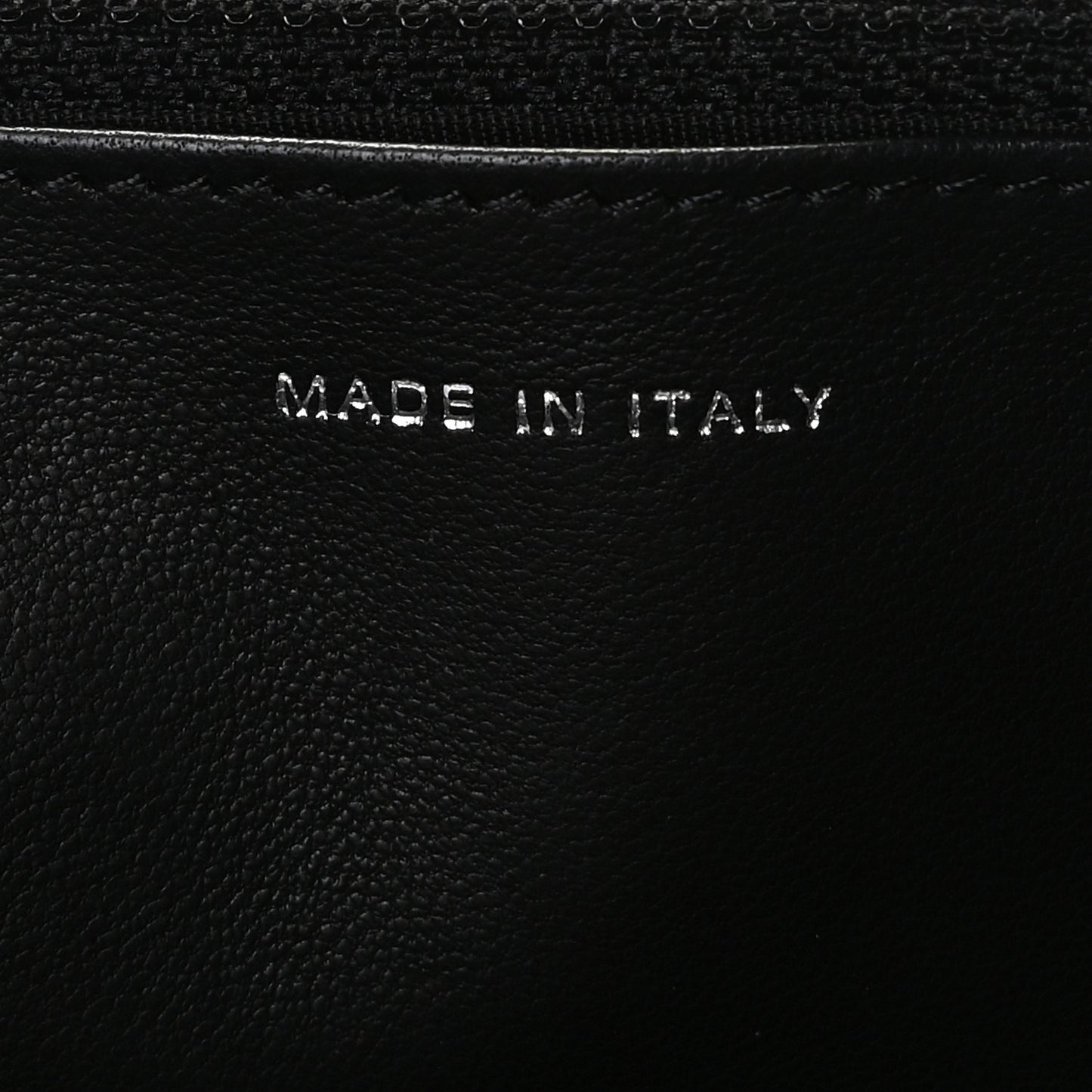 Lambskin Timeless CC Wallet On Chain WOC Black