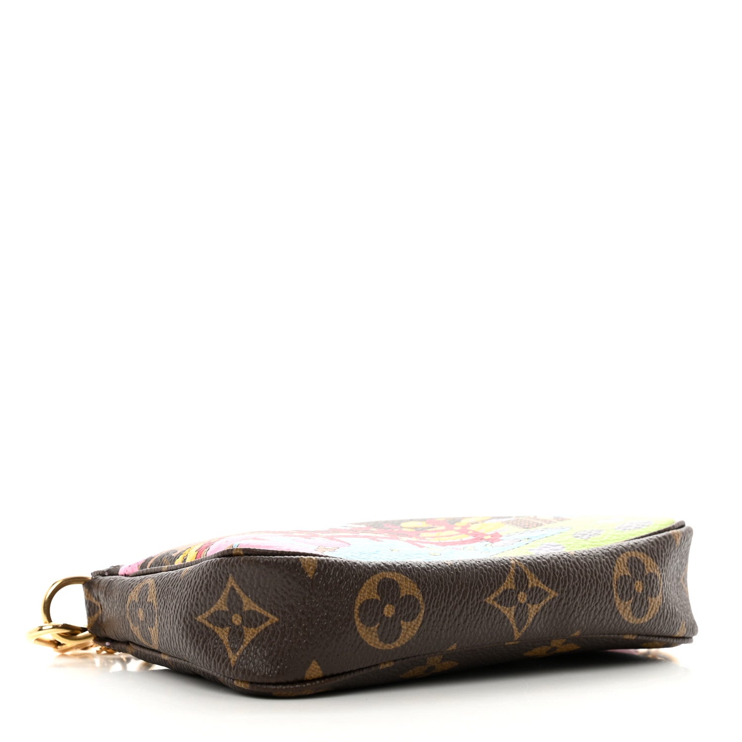 Louis Vuitton Monogram 2021 Christmas Animation Japanese Garden Mini Pochette Accessories Wisteria Pink 4 of 7
