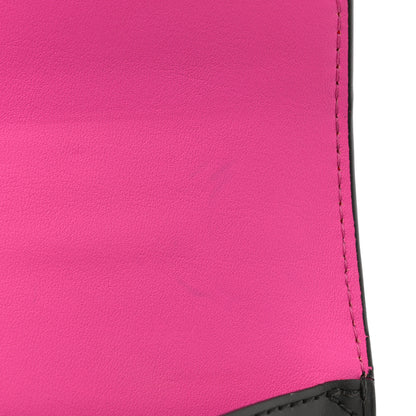 MCM Calfskin Mini Patricia Crossbody Bag Pink Orange Black 10 of 11