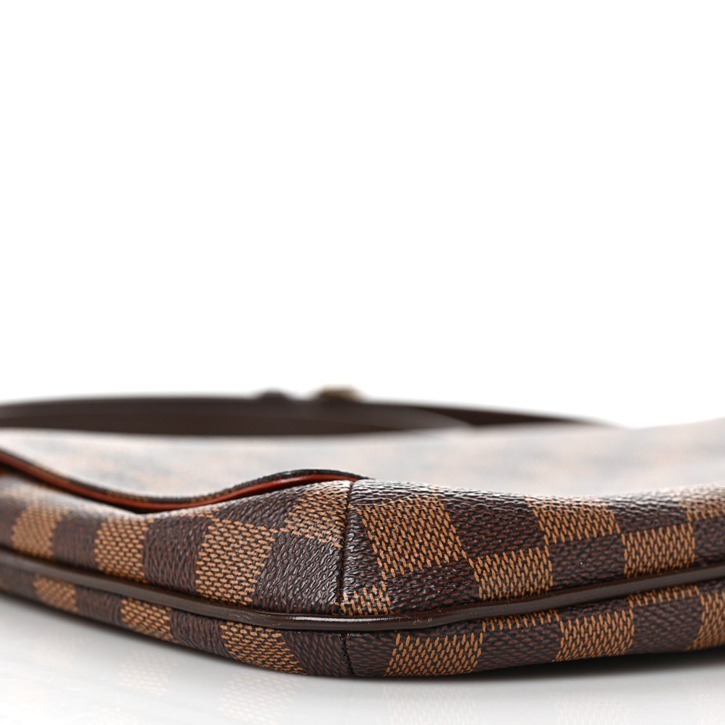 Damier Ebene Musette Tango Long Strap