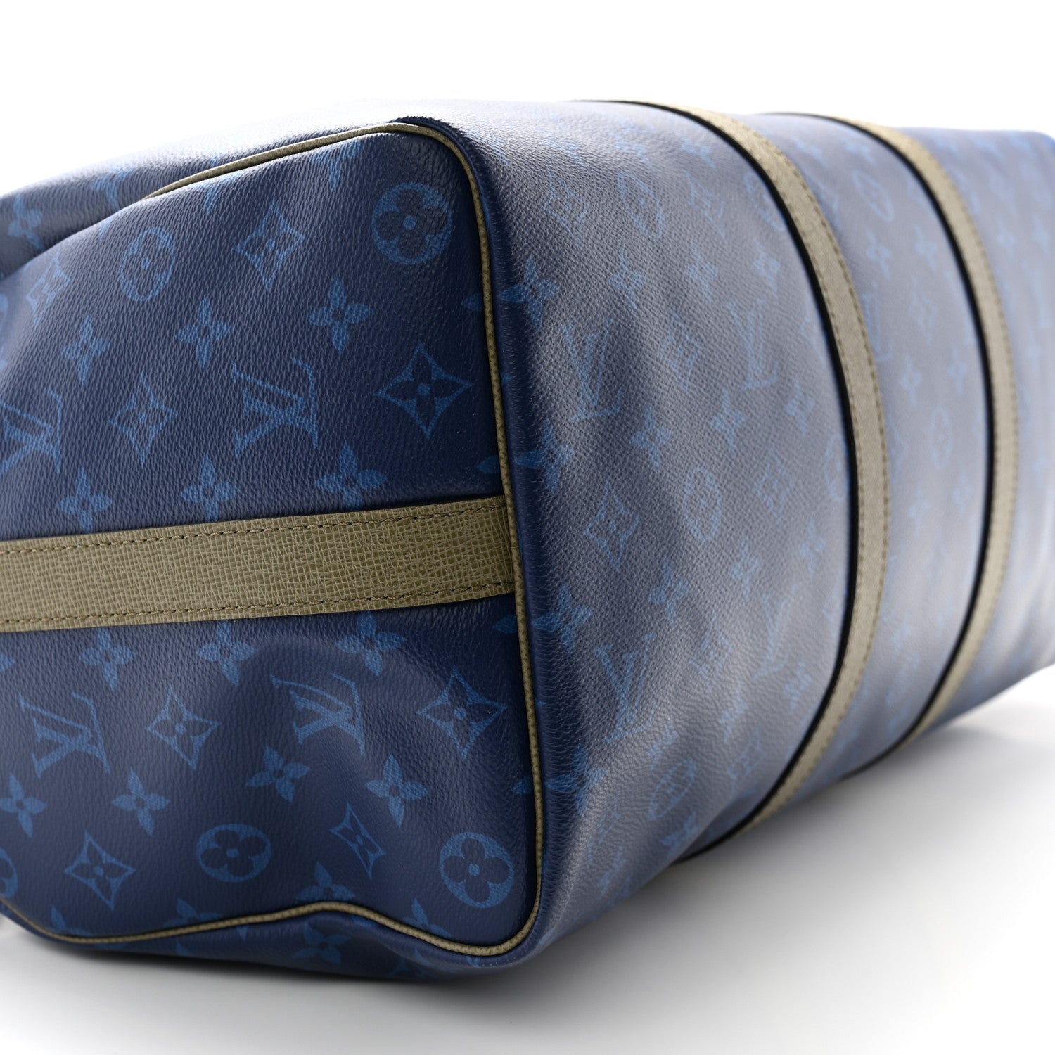 Louis Vuitton Monogram Outdoor Keepall Bandouliere 45 Pacific Blue 8 of 9