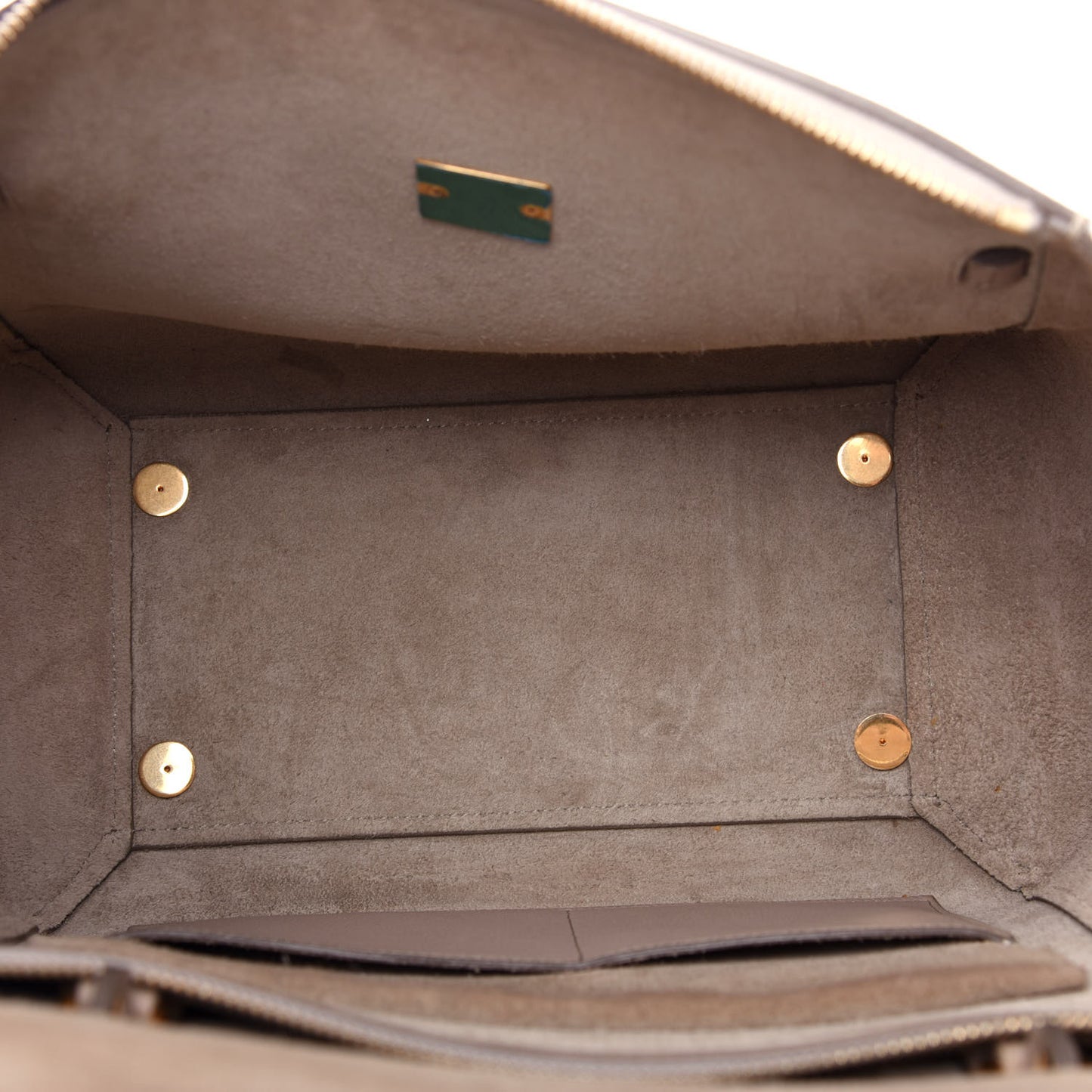 Grained Calfskin Mini Belt Bag Light Taupe