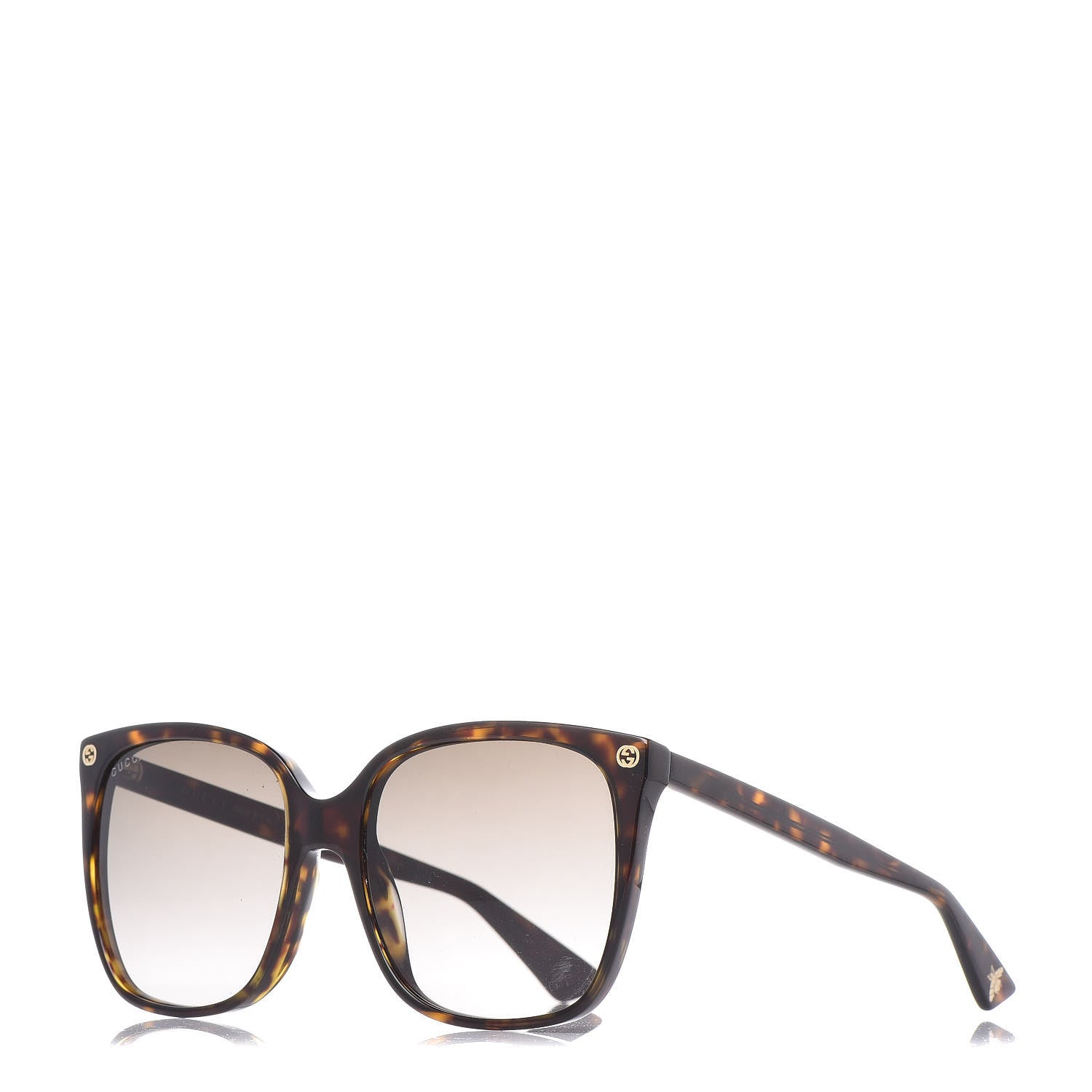 Gucci GG Sunglasses GG0022/S Tortoise 1 of 7
