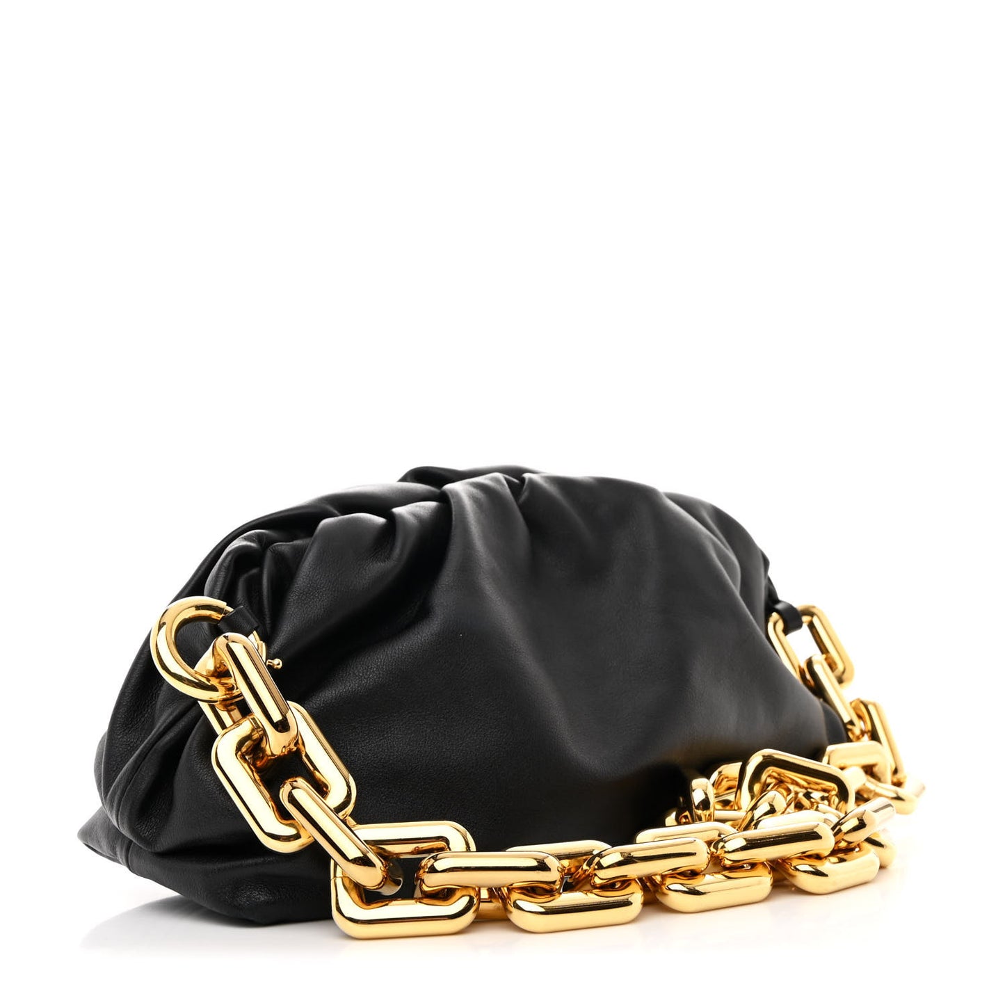 Calfskin The Pouch Chain Black