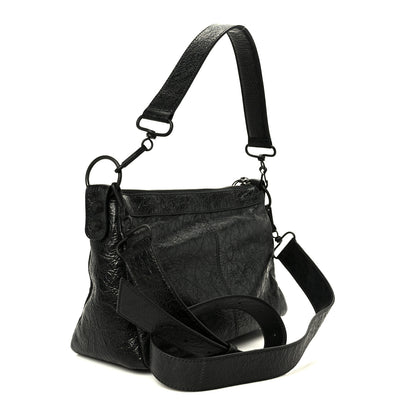 Balenciaga Agneau Arena Classic Hardware Small Le City Moto Black 3 of 10