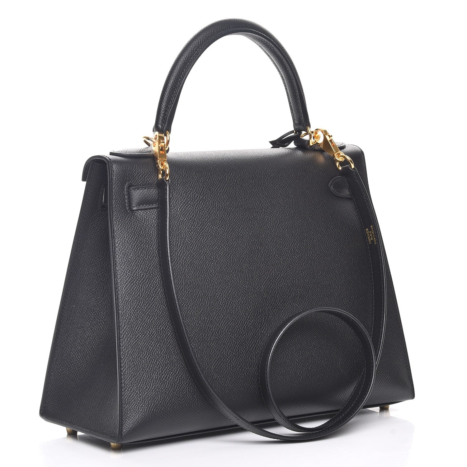 Hermes Epsom Kelly Sellier 28 Black 4 of 30
