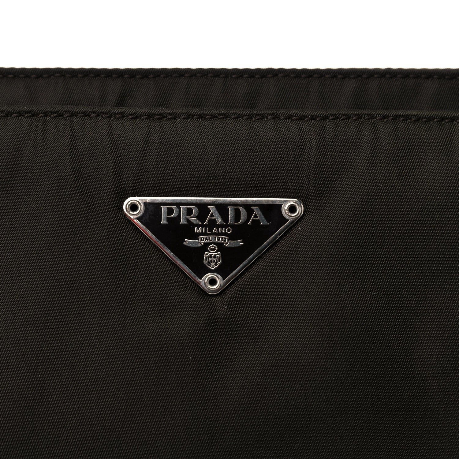 Prada Tessuto Nylon Nappa Tote Militare 8 of 18