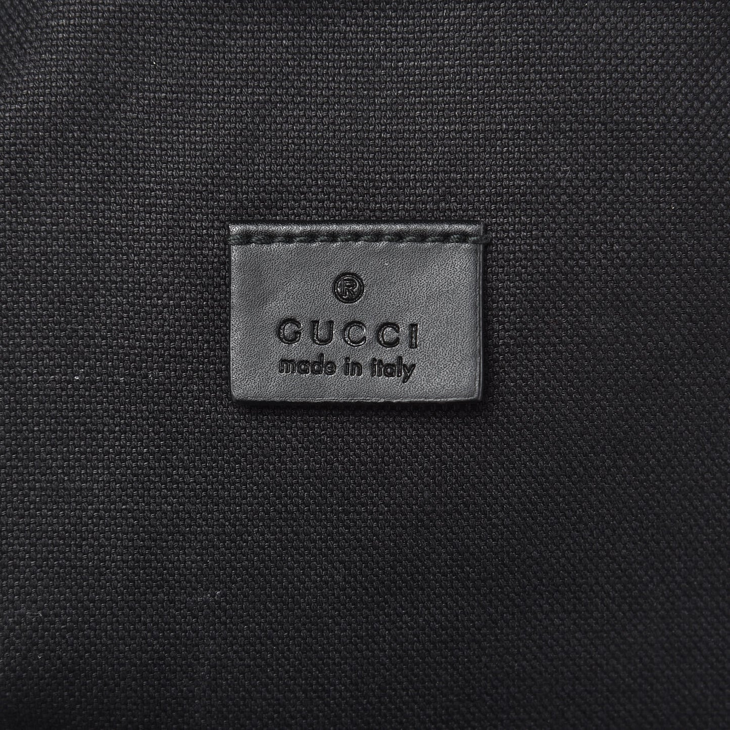 GG Supreme Monogram Web Belt Bag Black Grey