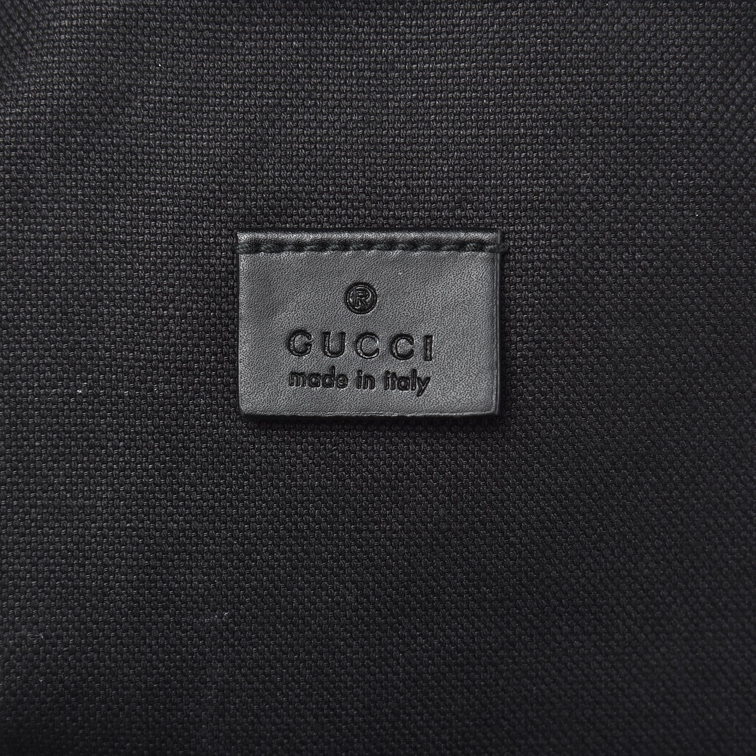 Gucci GG Supreme Monogram Web Belt Bag Black Grey 6 of 11