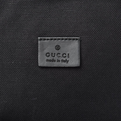 Gucci GG Supreme Monogram Web Belt Bag Black Grey 6 of 11