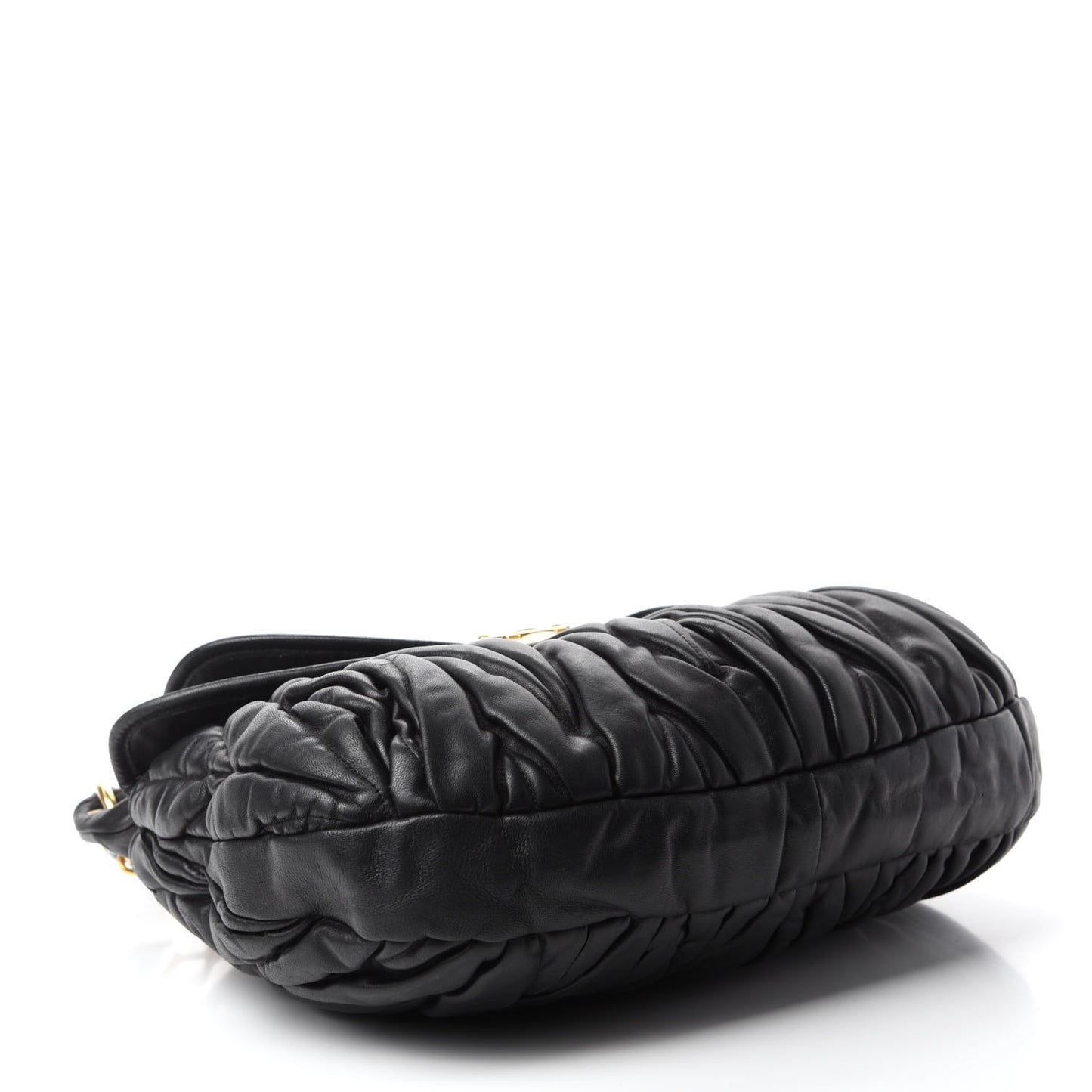 Nappa Matelasse Coffer Hobo Black