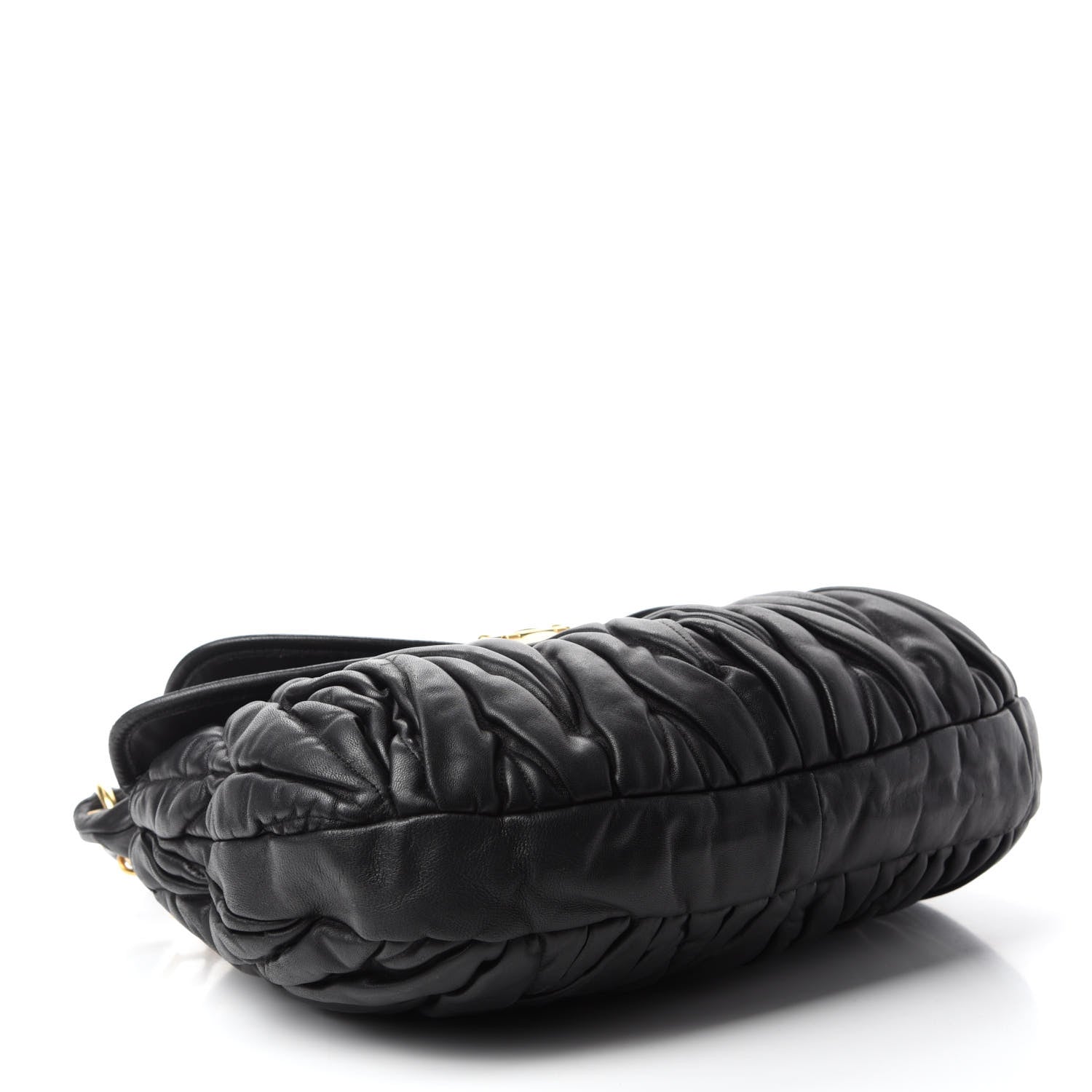 Miu Miu Nappa Matelasse Coffer Hobo Black 4 of 11