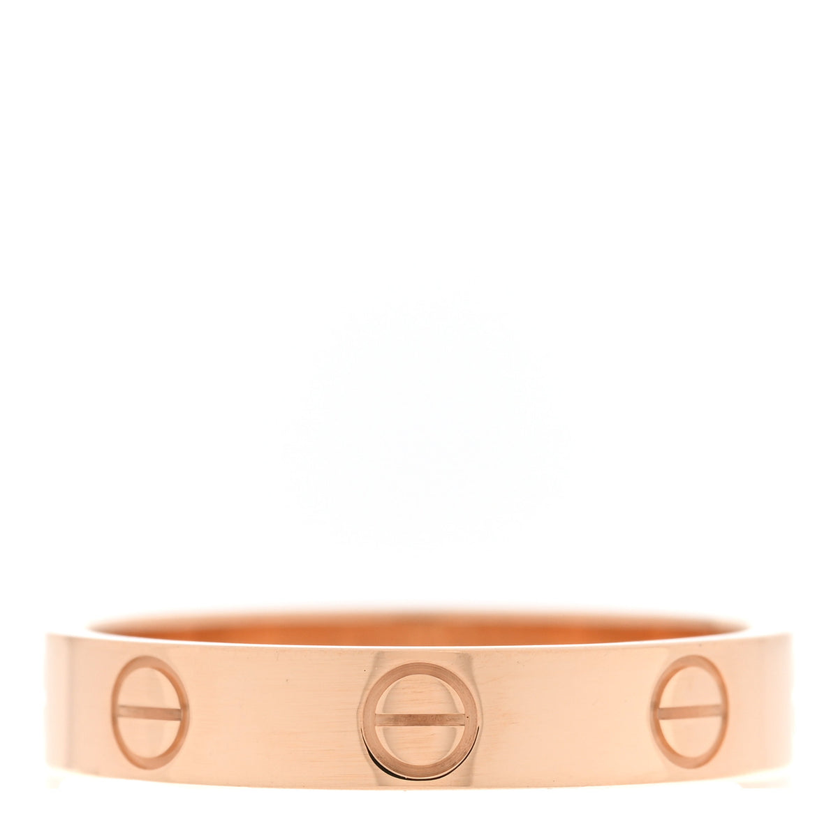 Cartier 18K Pink Gold 3.5mm LOVE Wedding Band Ring 54 7 3 of 4