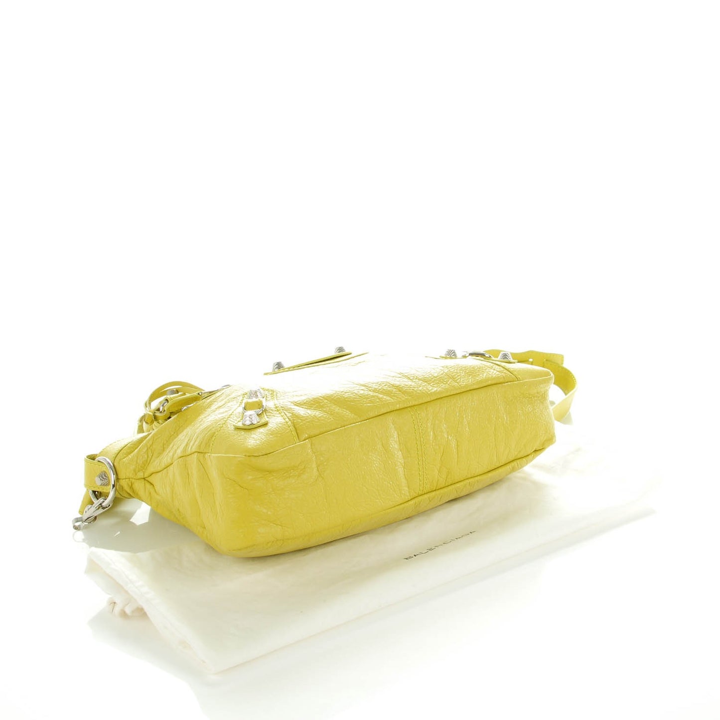 Agneau Giant 12 Silver Hardware Town Jaune Poussin