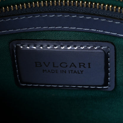 Bulgari Metallic Serpenti Forever Shoulder Bag Blue 5 of 7