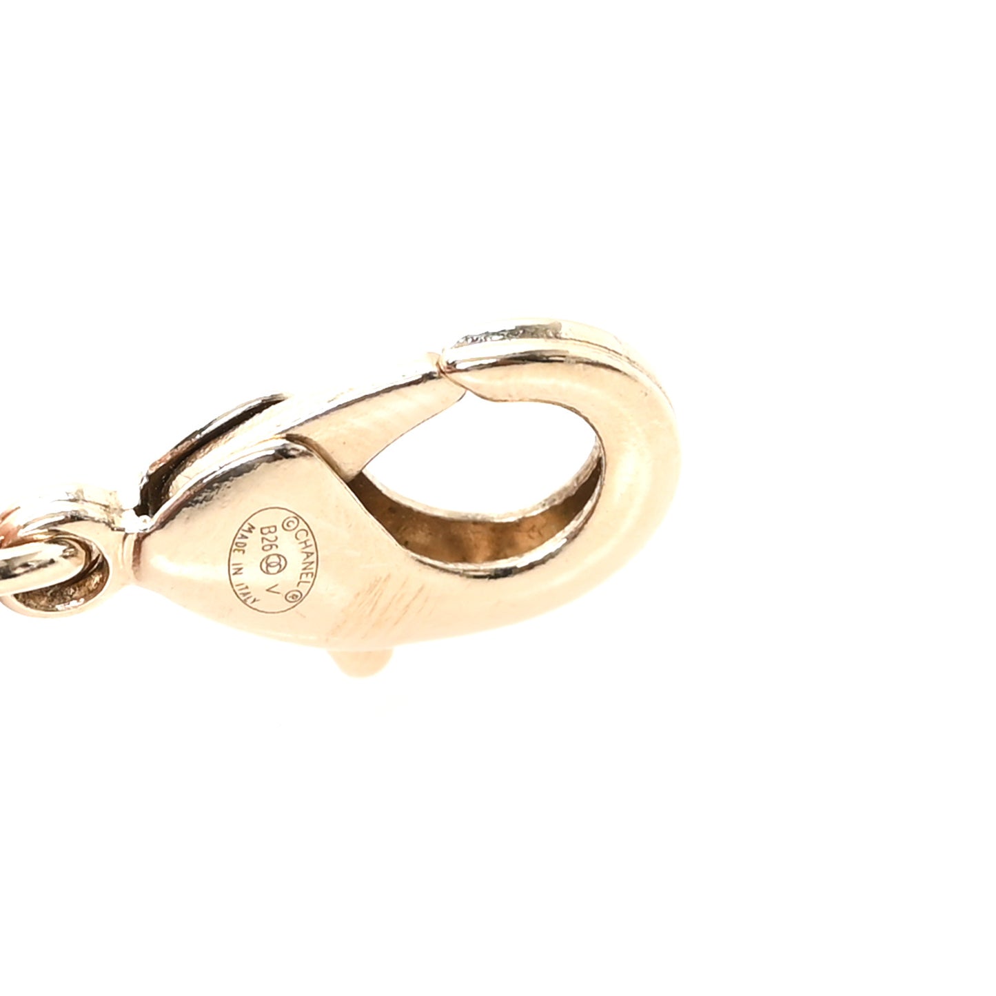 Crystal Chain CC Link Choker Gold Silver