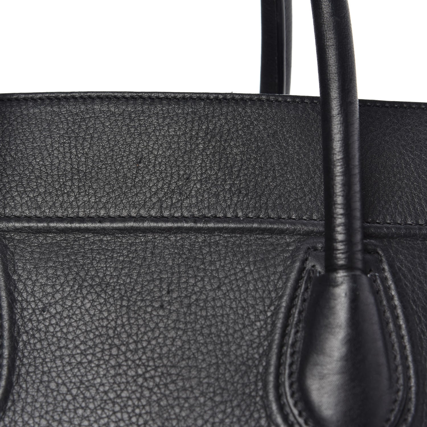 Celine Grained Calfskin Medium Phantom Luggage Black 19 of 19