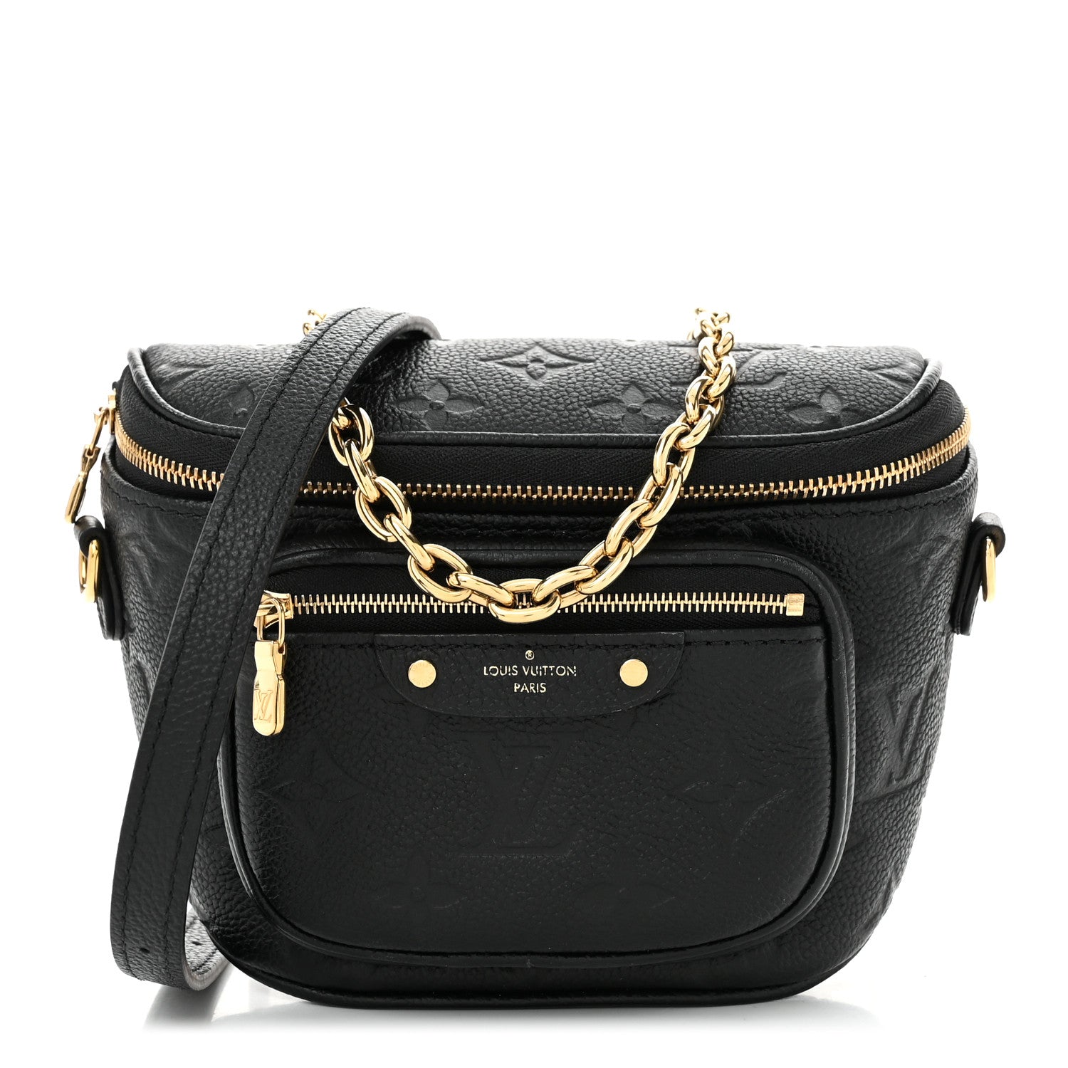 Louis Vuitton Empreinte Mini Bumbag Black 1 of 9