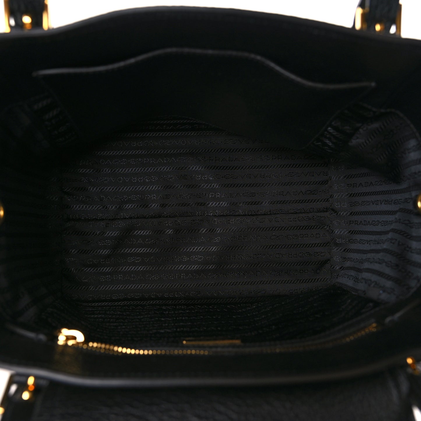 Vitello Phenix Tote Bag Black