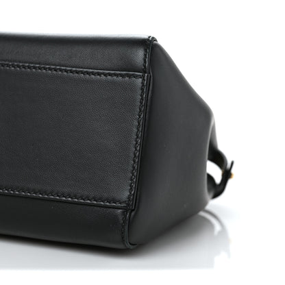 Fendi Nappa Mini Peekaboo Iconic Satchel Black 11 of 11