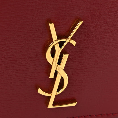Saint Laurent Smooth Calfskin Monogram Phone Holder Crossbody Opyum Red 11 of 13