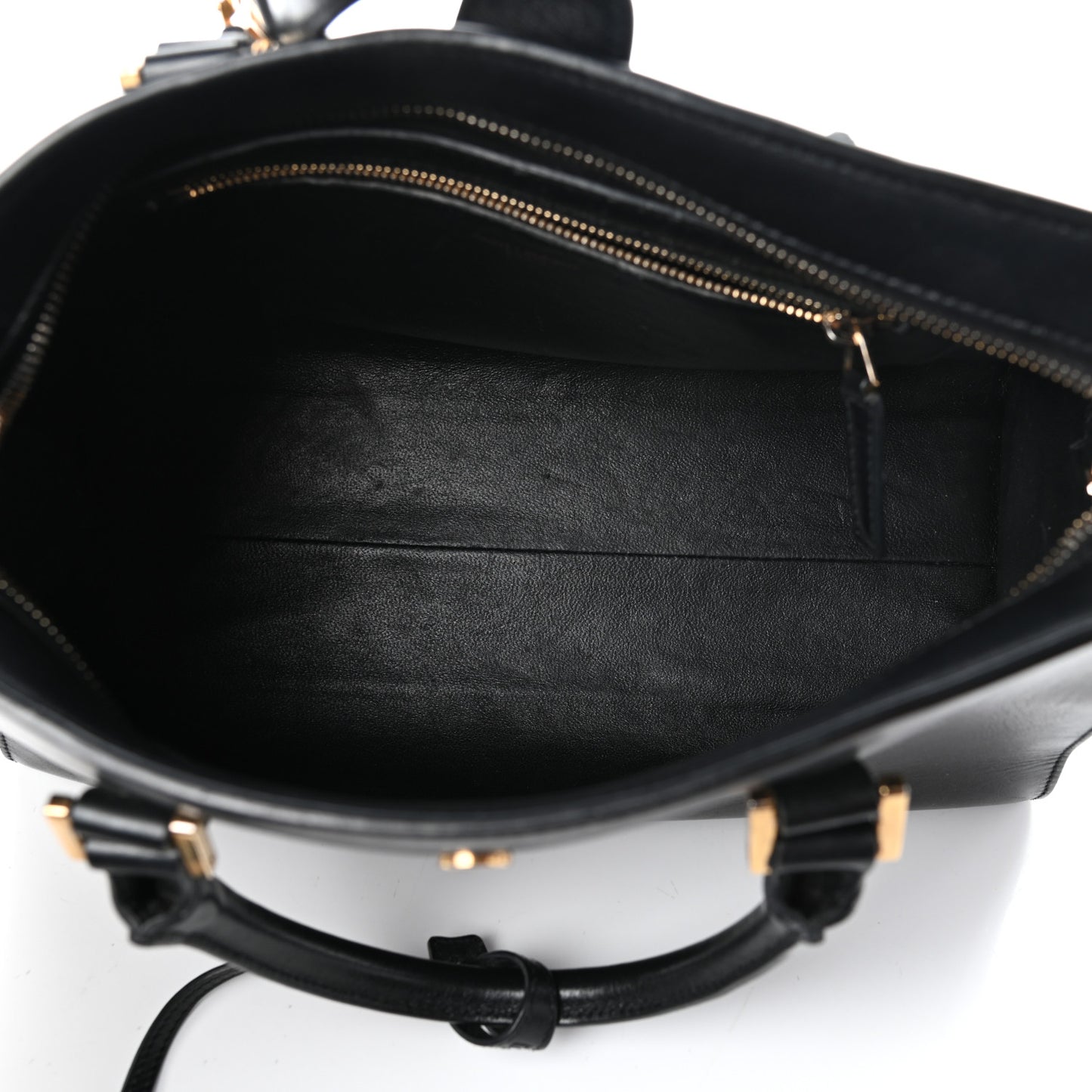 Smooth Calfskin Small Monogram Cabas Black