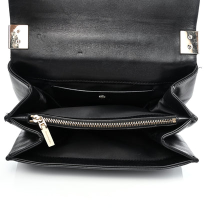 Versace Nappa Palazzo Medusa Chain Shoulder Bag Black 4 of 4
