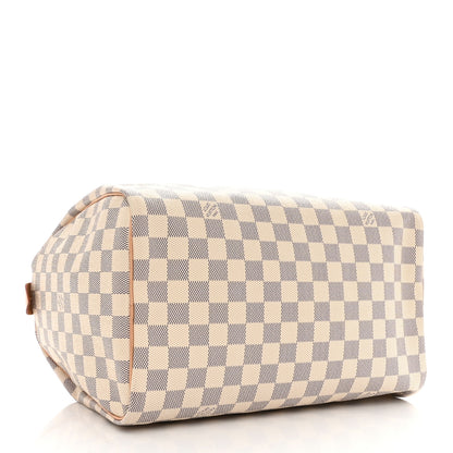Louis Vuitton Damier Azur Speedy 30 4 of 8