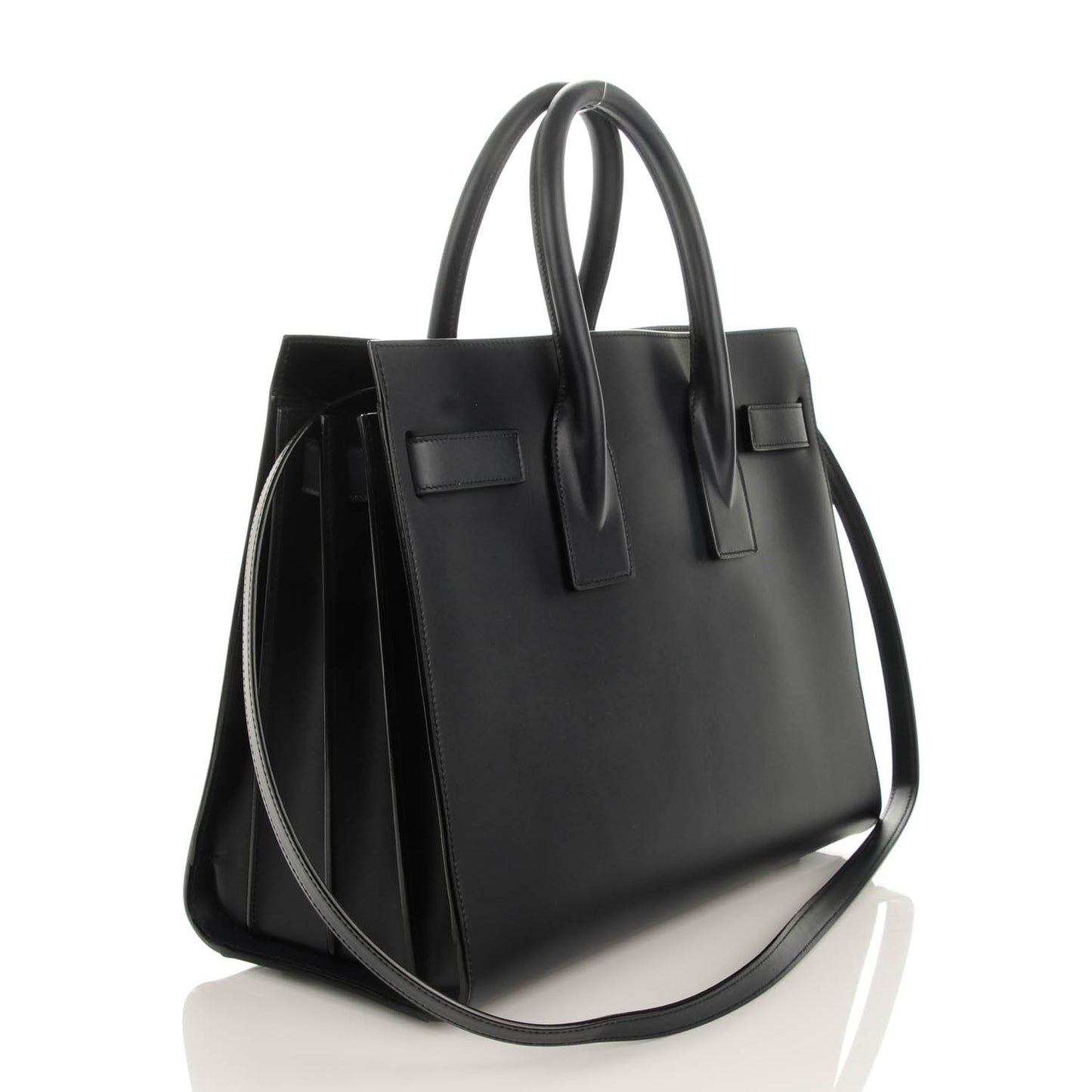 Calfskin Small Sac De Jour Navy