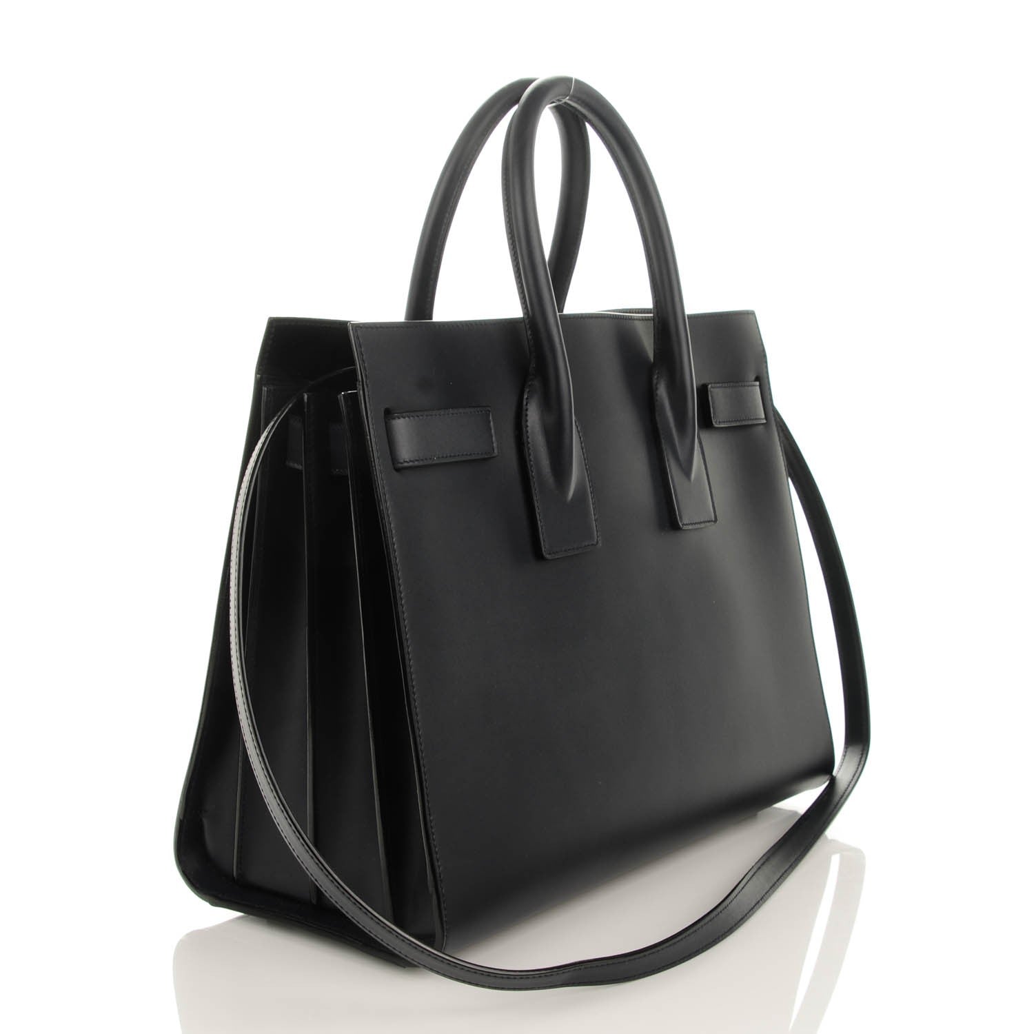 Saint Laurent Calfskin Small Sac De Jour Navy 3 of 7