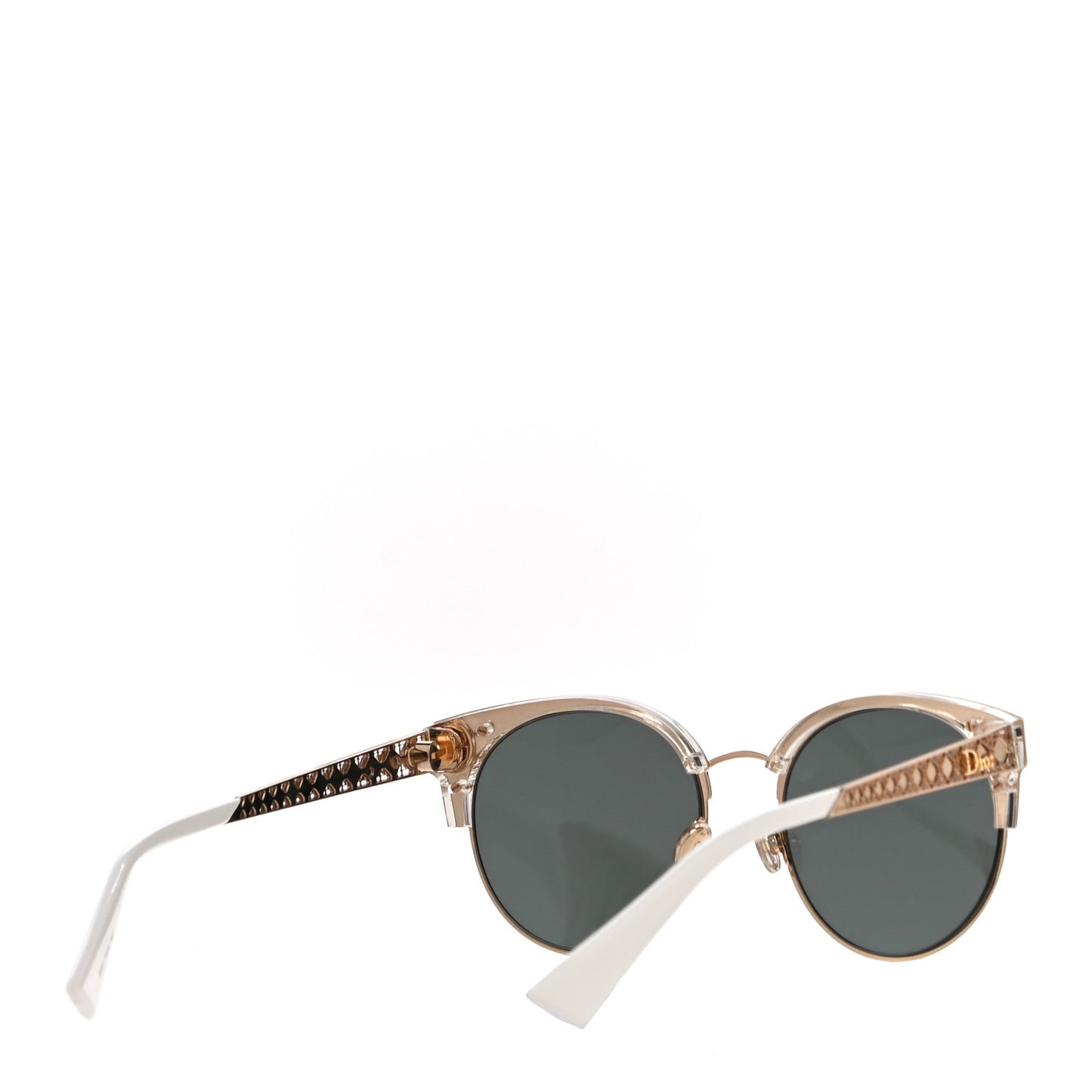 Metal DioramaClub Sunglasses White Gold