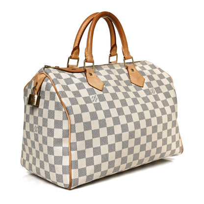 Louis Vuitton Damier Azur Speedy 30 3 of 12