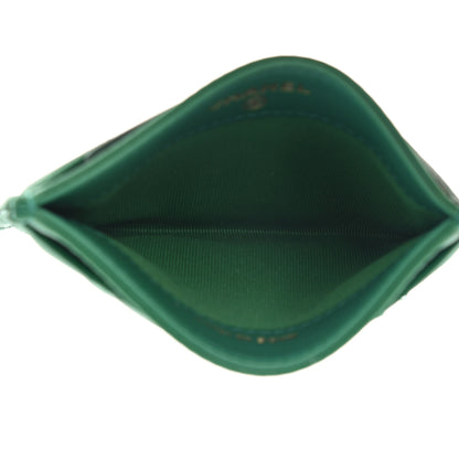 Chanel Lambskin Quilted Card Holder Green 5 of 8